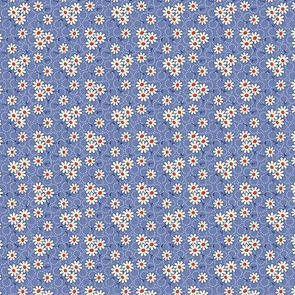 AUNT GRACE GOES SCRAPPY - BLUE DAISY