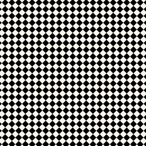 WICKED CATS - DIAMOND CHECKER BLACK/WHITE