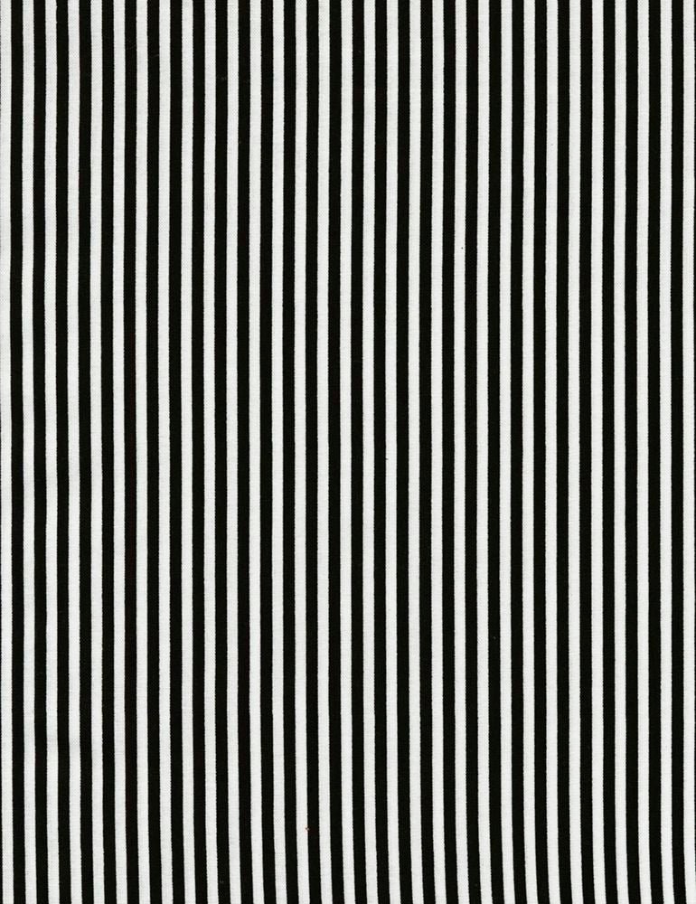 SEWING COMIC - STRIPE BLACK/WHITE