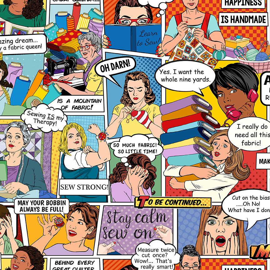 SEWING COMIC - MULTI
