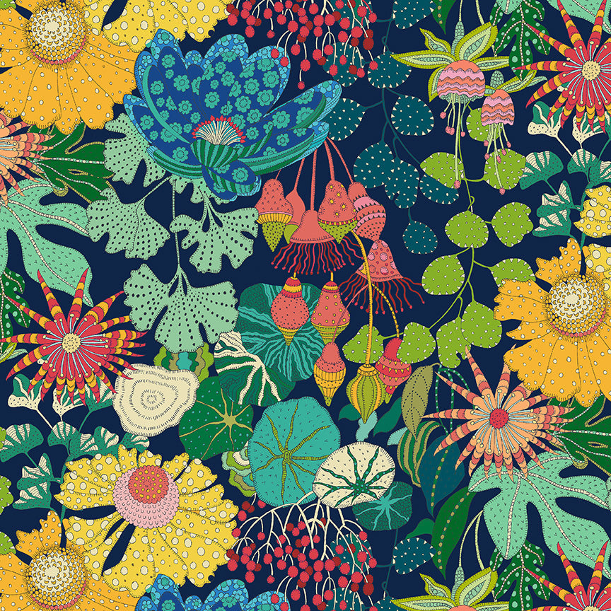 SUNSHINE BY SALLY KELLY - PEONY PARK INDIGO