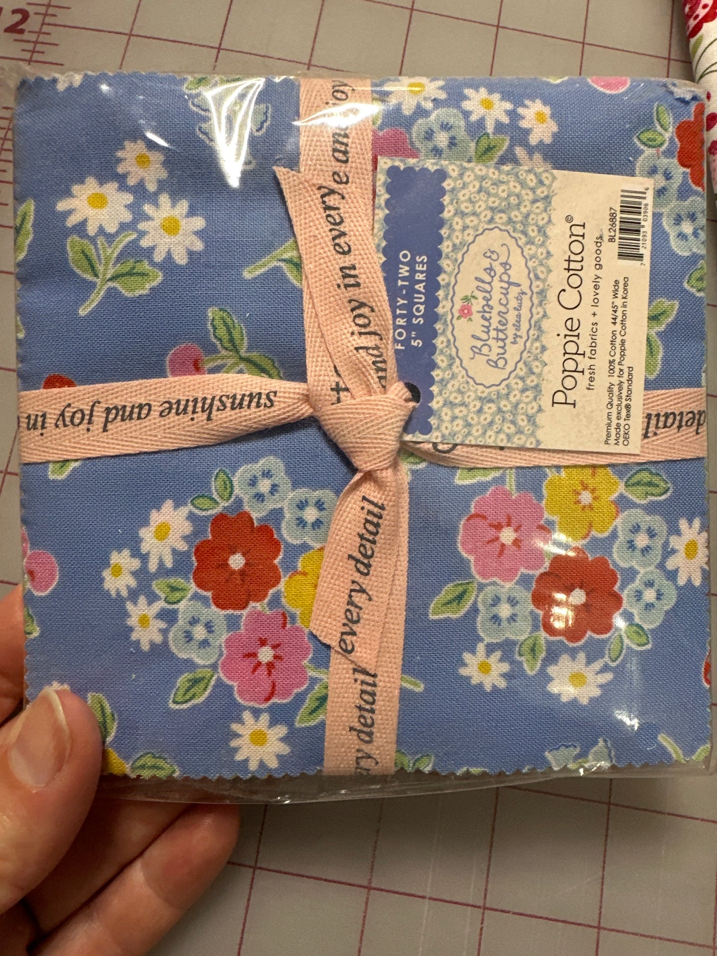 Bluebells & Buttercups charm pack