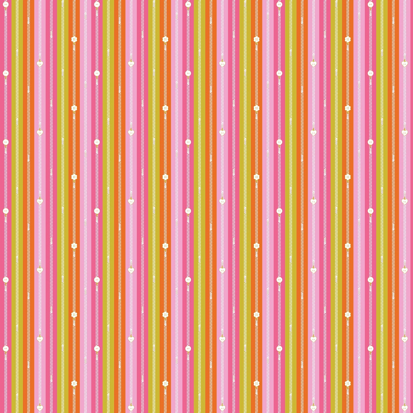 BITS AND BOBS - ZIPPERS - ORANGE