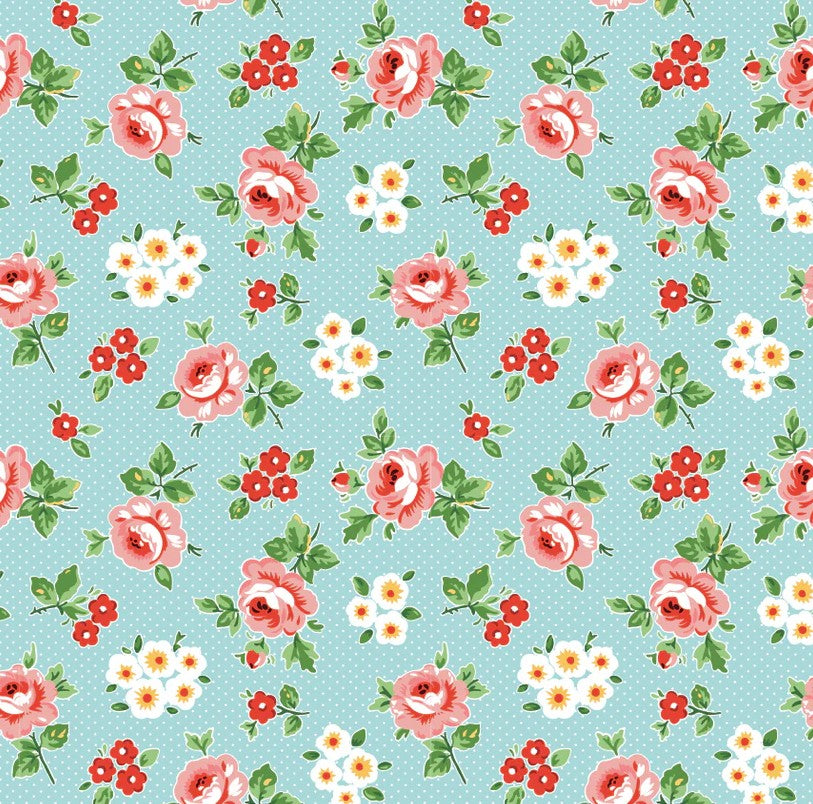 FLOWER MARKET - HAND PICKED BLUE