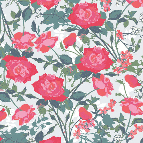 ROSEMANTIC TRELLIS BRIGHT
