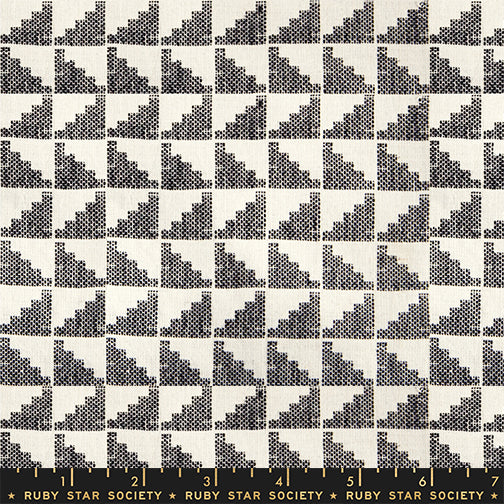 APRIL 2027 RELEASE - RSS Warp Weft Daisy Days - Polka Black