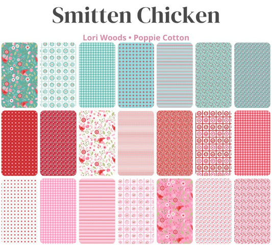 Smitten Chicken 5" Charm Pack