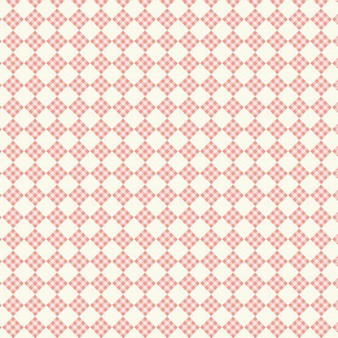 WELCOME SPRING - PLAID PINK