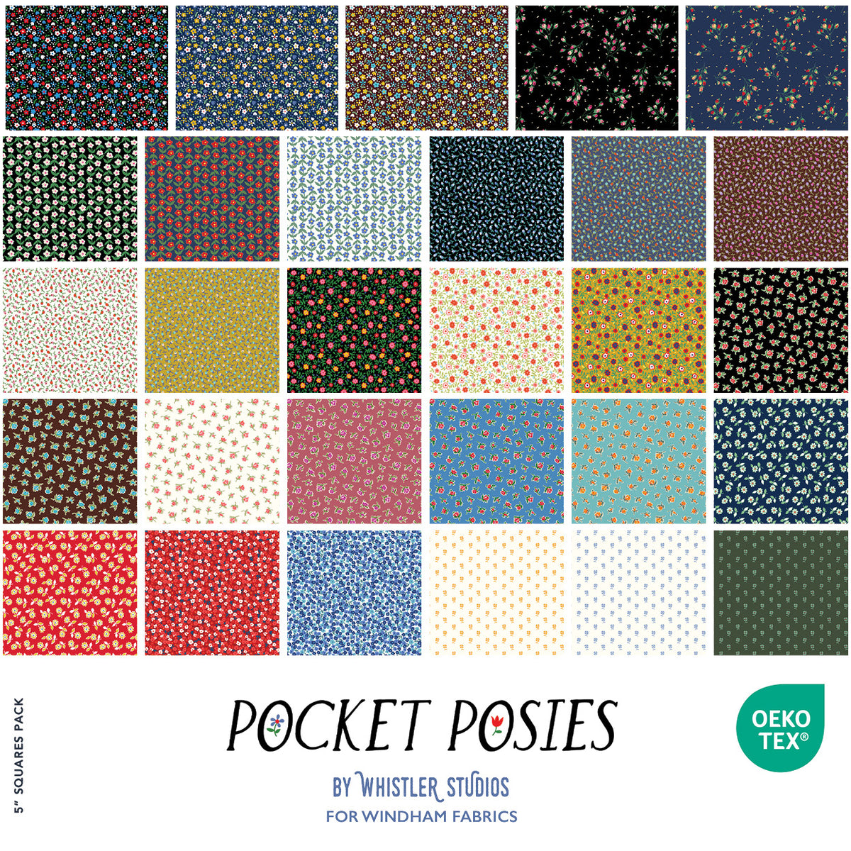 Pocket Posies 5" Charm Pack