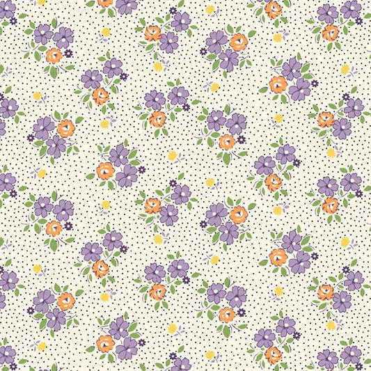 AUNT GRACE GOES SCRAPPY - LILAC FLORAL