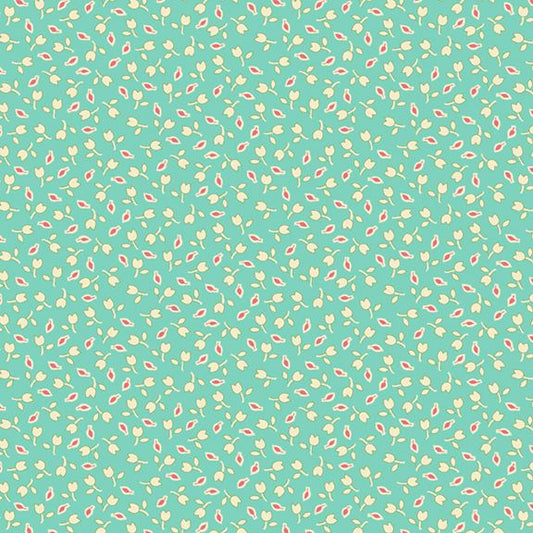 AUNT GRACE GOES SCRAPPY - TULIPS AQUA