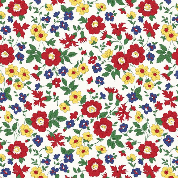 AUNT GRACE GOES SCRAPPY - FLOWER GARDEN