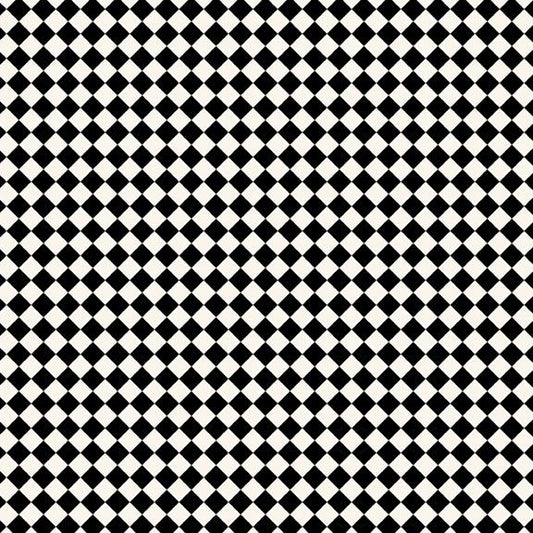 WICKED CATS - DIAMOND CHECKER BLACK/WHITE