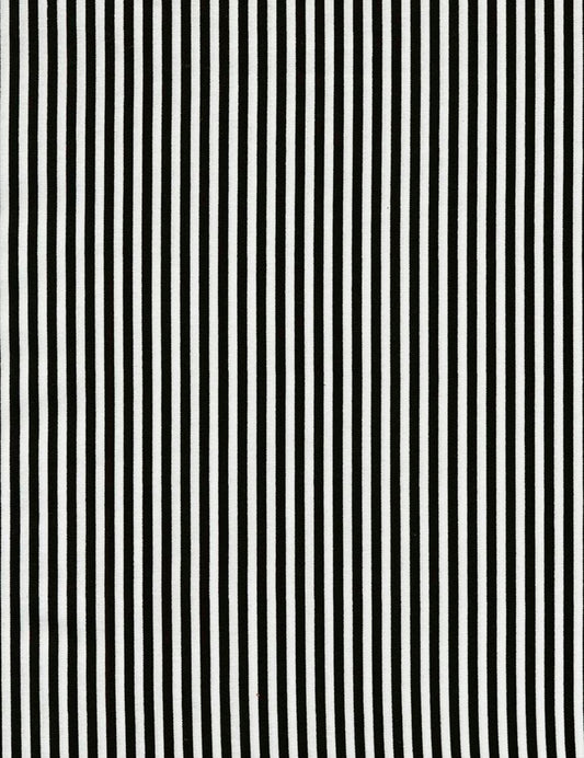SEWING COMIC - STRIPE BLACK/WHITE