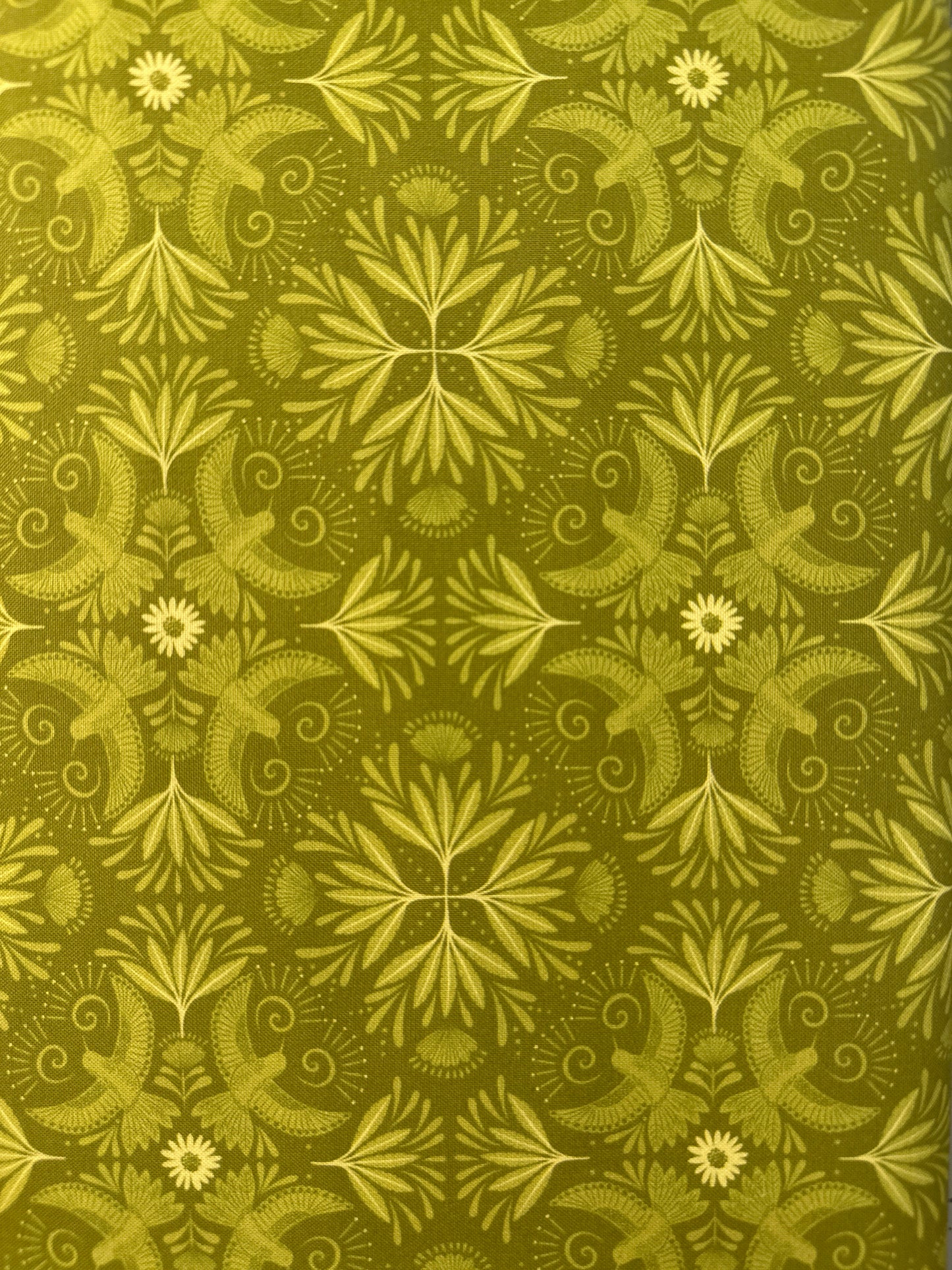 LEWIS & IRENE BAHIA JUNGLE GREEN BAHIAN HUMMINGBIRD