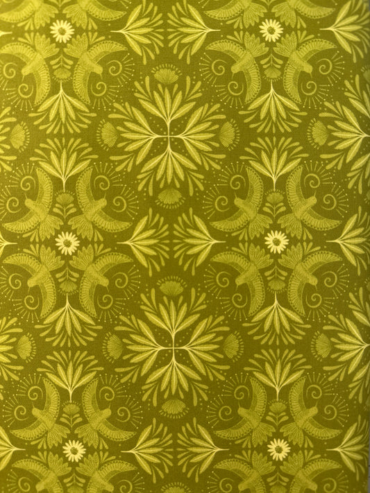 LEWIS & IRENE BAHIA JUNGLE GREEN BAHIAN HUMMINGBIRD