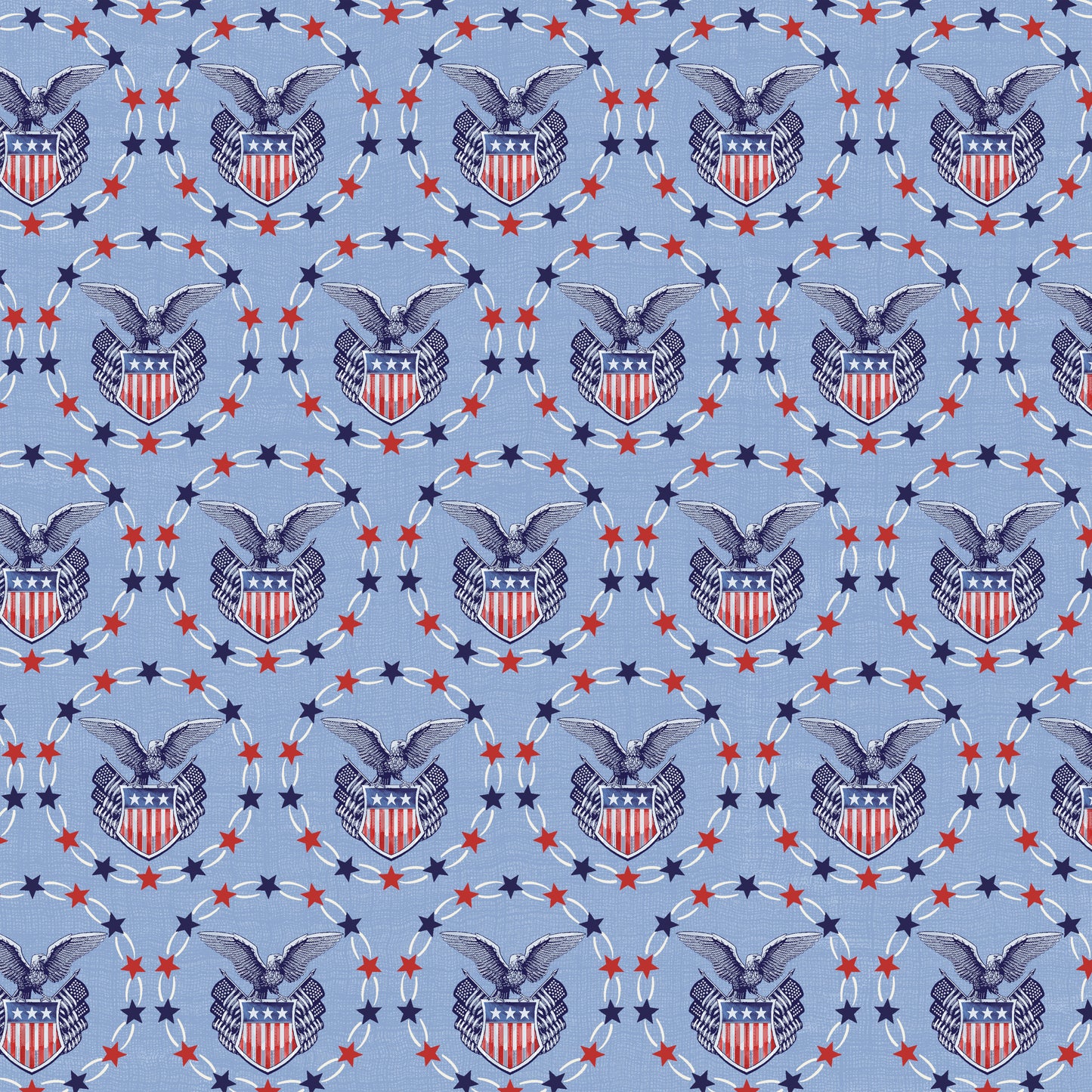 AMERICAN TRIBUTE - MIGHTY EAGLE - LIGHT BLUE