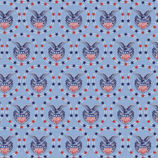 AMERICAN TRIBUTE - MIGHTY EAGLE - LIGHT BLUE