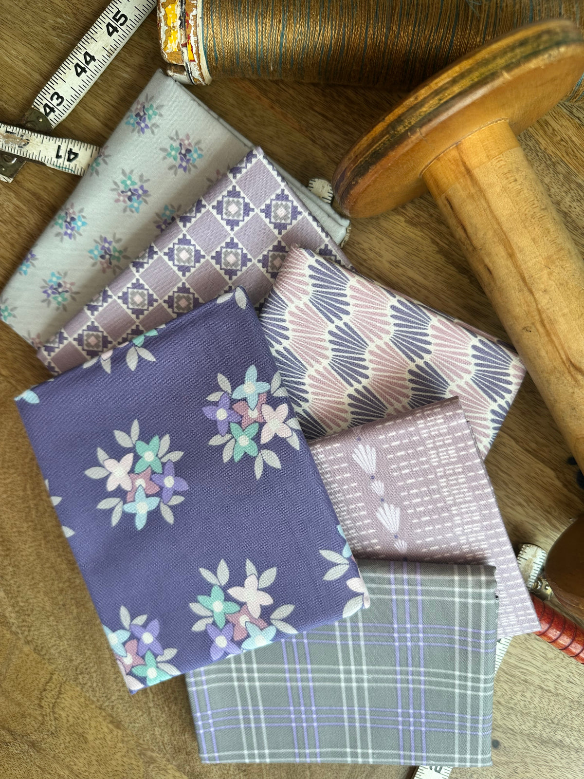 Friday Night - purple (half yard)