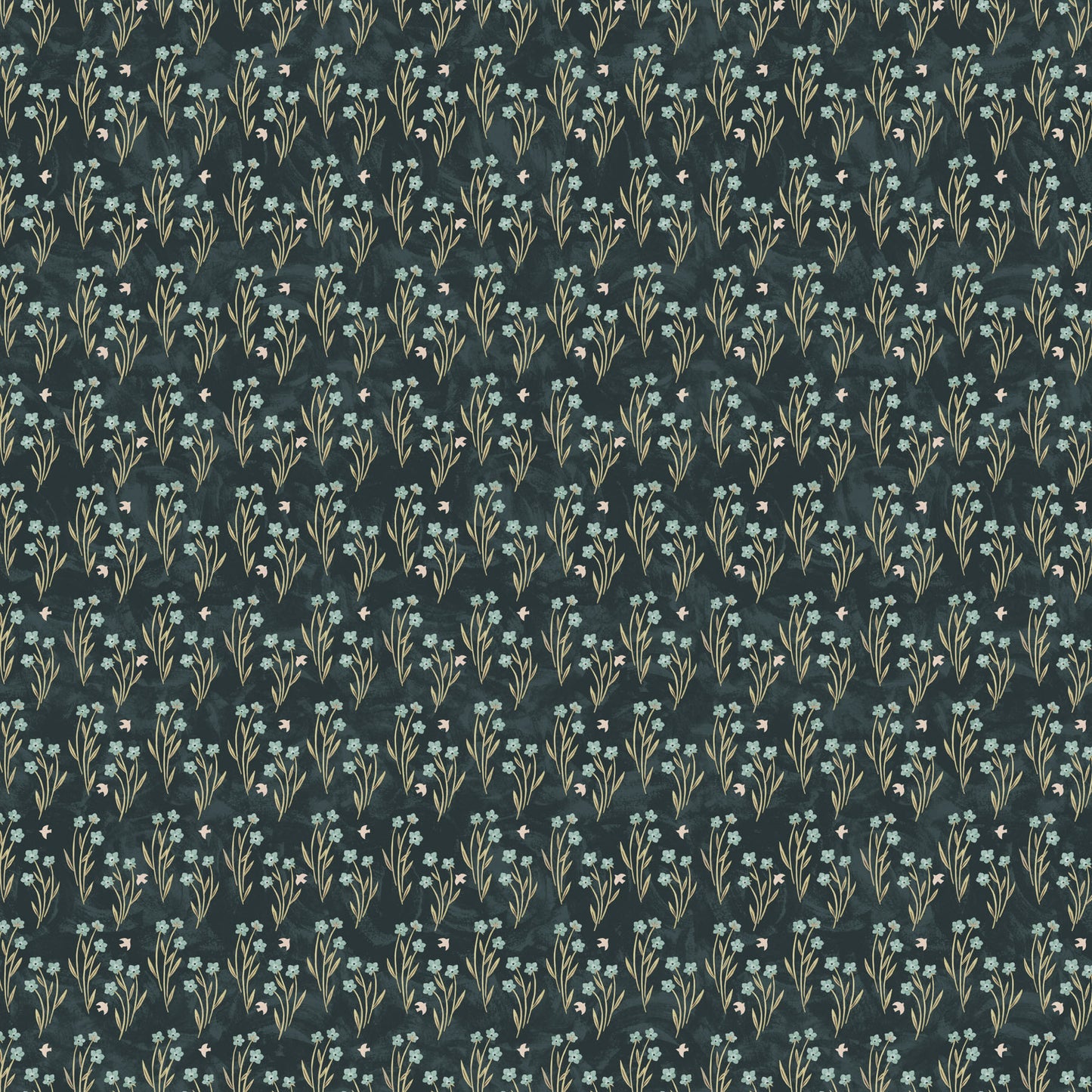 FLORAL FIELD TEAL