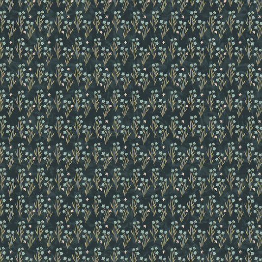 FLORAL FIELD TEAL