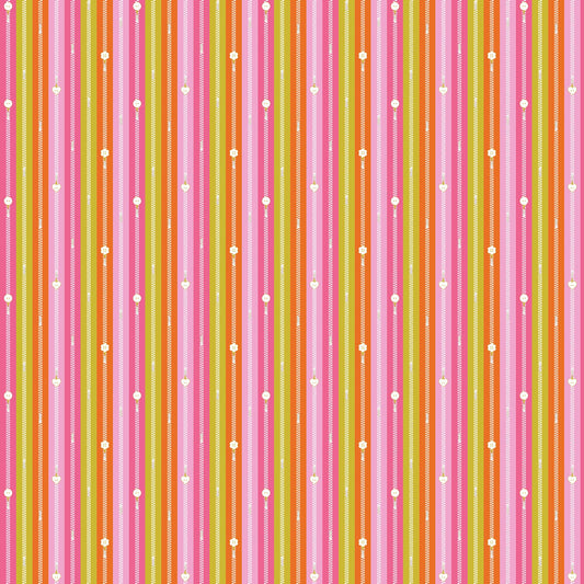 BITS AND BOBS - ZIPPERS - ORANGE