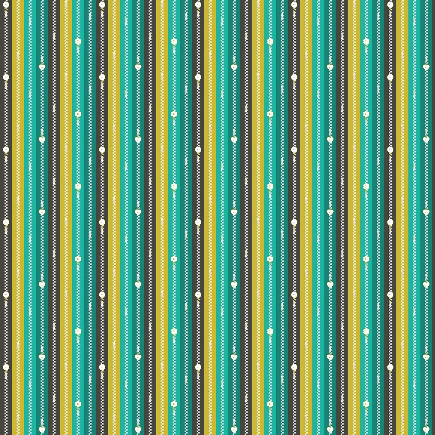 BITS AND BOBS - ZIPPERS - TEAL