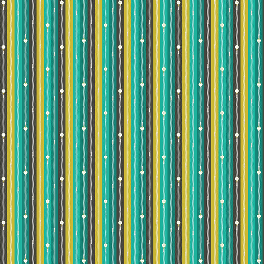 BITS AND BOBS - ZIPPERS - TEAL