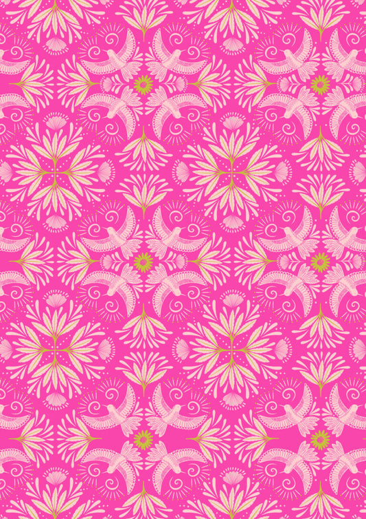 LEWIS & IRENE BAHIA PINK BAHIAN HUMMINGBIRD