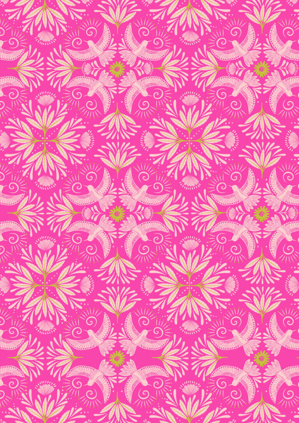 LEWIS & IRENE BAHIA PINK BAHIAN HUMMINGBIRD