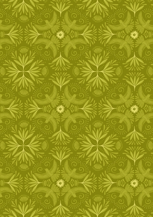 LEWIS & IRENE BAHIA JUNGLE GREEN BAHIAN HUMMINGBIRD