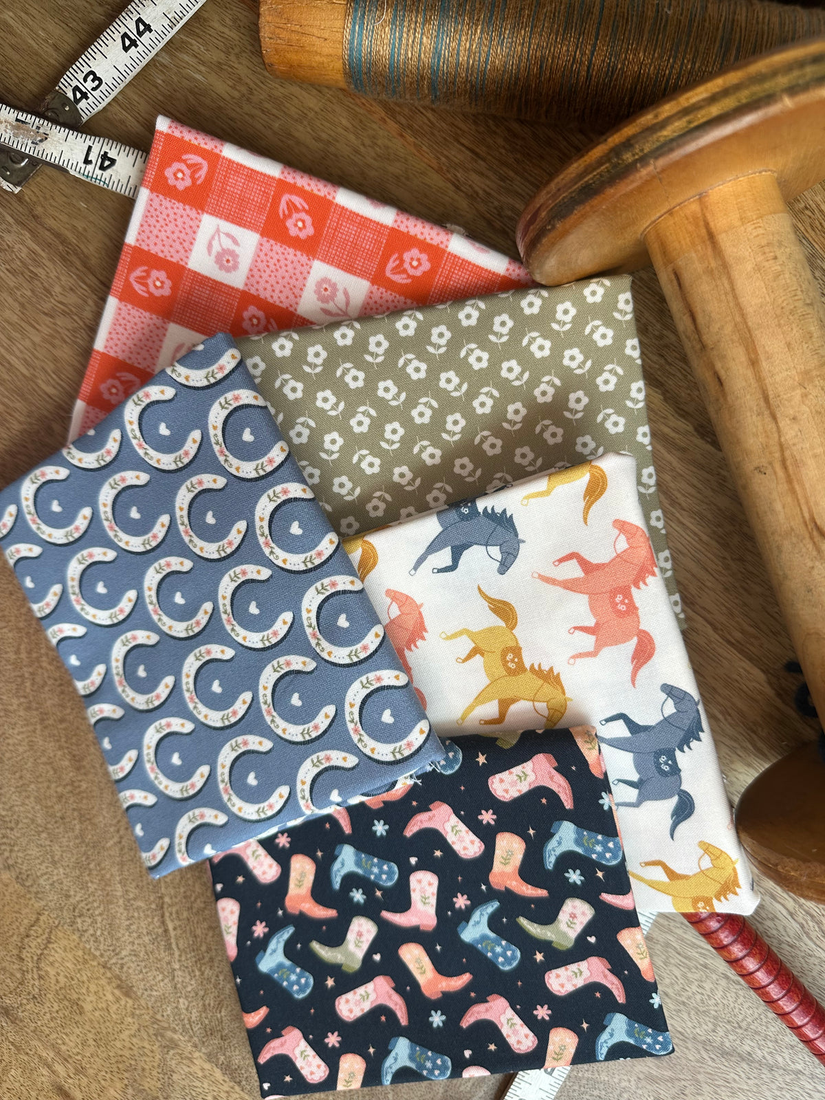 Saddle Up Buttercup (half yard)