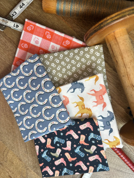 Saddle Up Buttercup (half yard)