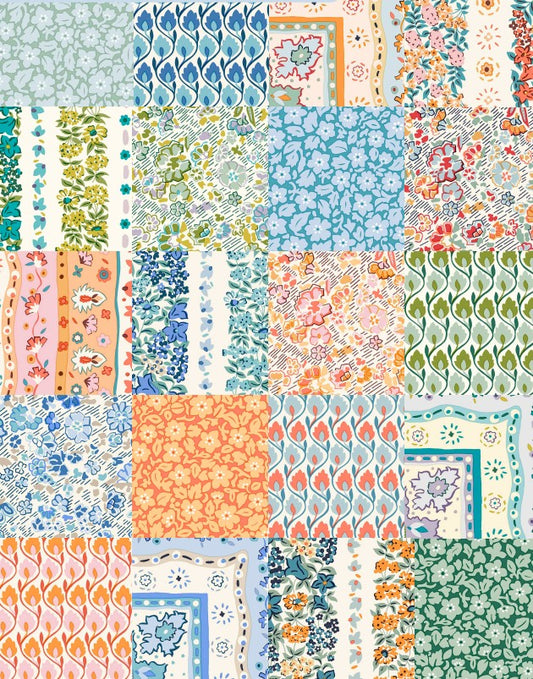 DEC 2026 RELEASE - Liberty Fabrics - Borders and Blooms