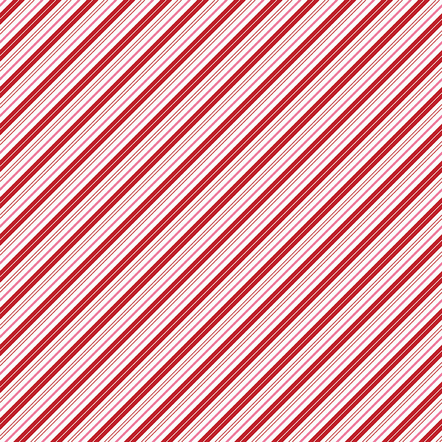 CLAUS & CO - PINK RED STRIPE