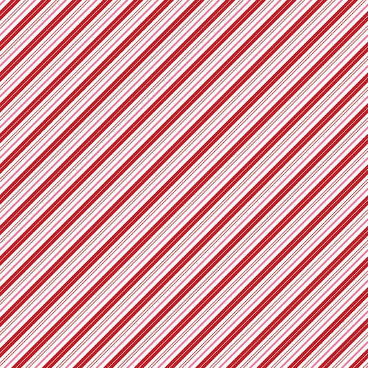 CLAUS & CO - PINK RED STRIPE