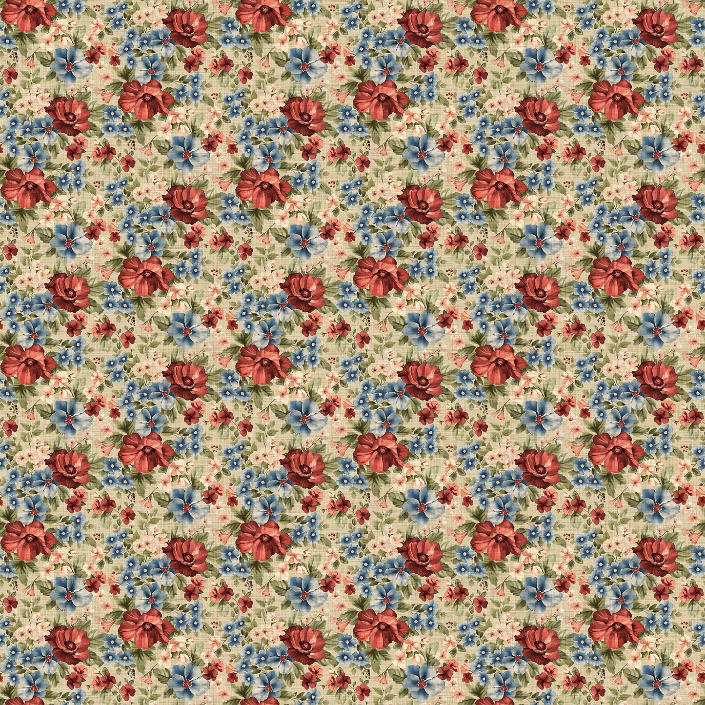 FARMHOUSE SAMPLER - PACKED FLORAL