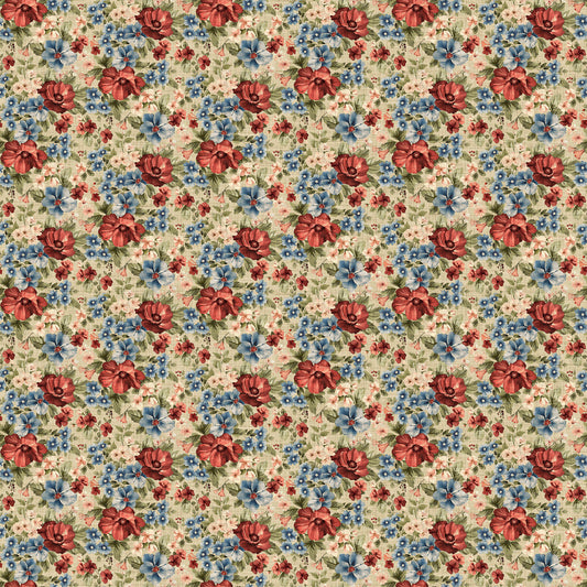 FARMHOUSE SAMPLER - PACKED FLORAL