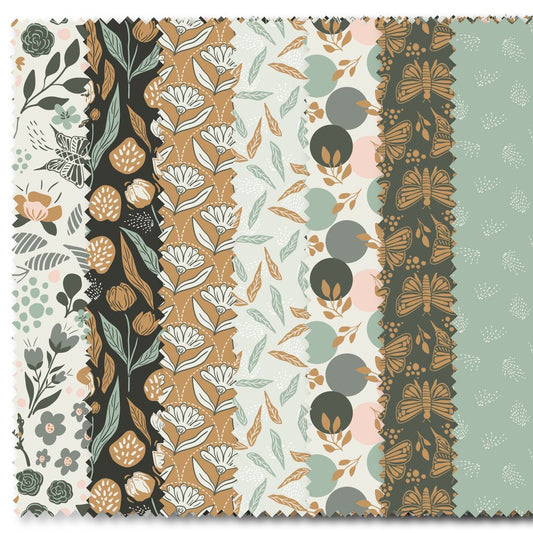 Enchanted Meadows Felicity Fabrics Peewees 5" x 5" Charm Pack