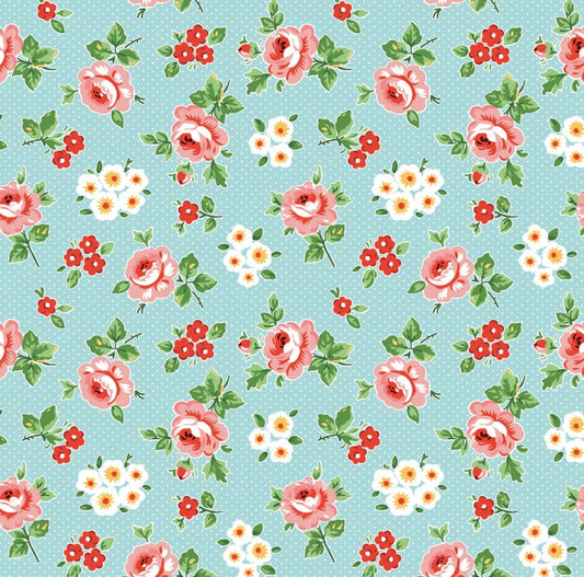 FLOWER MARKET - HAND PICKED BLUE