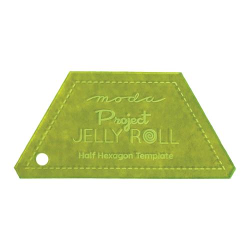 Half Hexi Template - Project Jelly Roll
