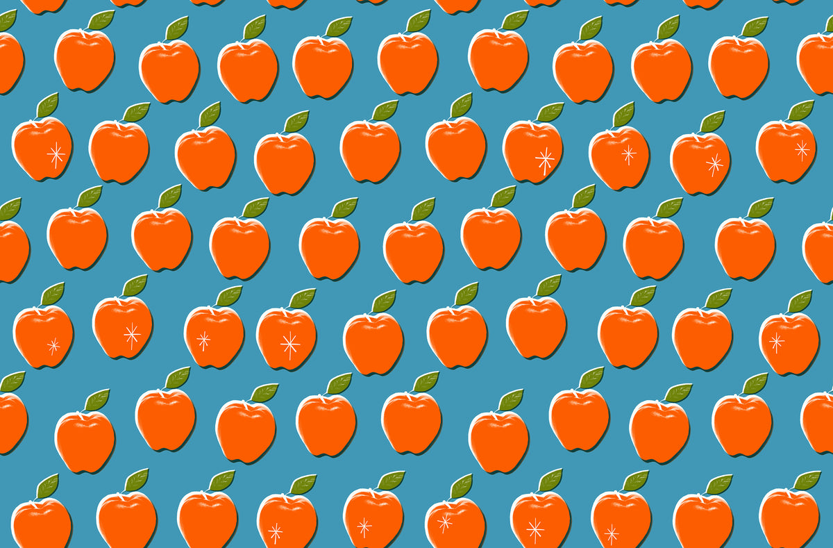 MARCH 2027 RELEASE - Sparkle Shopper - Apples Vintage