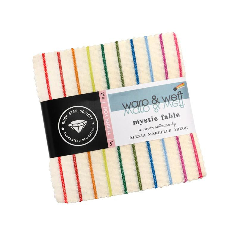 Ruby Star Society - Warp & Weft Mystic Fable 5" Charm Pack