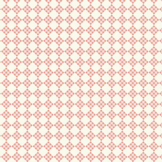 WELCOME SPRING - PLAID PINK